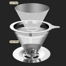 Пуровер Double Mesh V60 02 Cafeor Соты, 176-65848