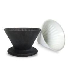 Пуровер Timemore Crystal Eye 01 White V01 Керамический, 176-65851