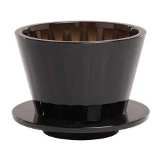 Пуровер Timemore Crystal Eye B75 Coffee Dripper Black, 176-65852