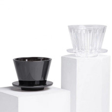 Пуровер Timemore Crystal Eye B75 Coffee Dripper Black, 176-65852