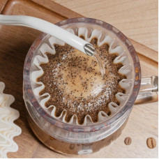Пуровер Timemore Crystal Eye B75 Coffee Dripper Black, 176-65852