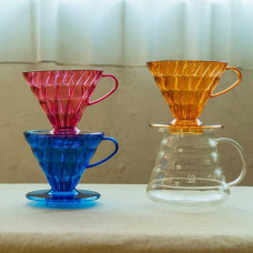 Пуровер Hario V60 02 Honey Yellow, 176-65862