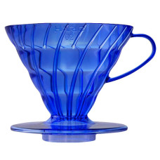 Пуровер Hario V60 02 Cobalt Blue, 176-65863