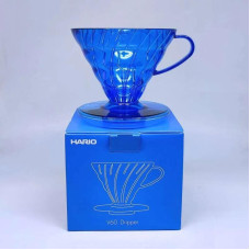 Пуровер Hario V60 02 Cobalt Blue, 176-65863