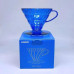 Пуровер Hario V60 02 Cobalt Blue, 176-65863