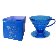 Пуровер Hario V60 02 Cobalt Blue, 176-65863