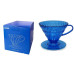 Пуровер Hario V60 02 Cobalt Blue, 176-65863