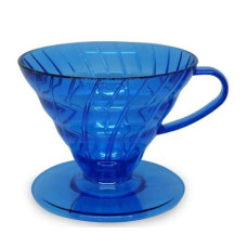 Пуровер Hario V60 02 Cobalt Blue, 176-65863