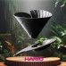 Пуровер Hario V60 Flat Dripper Zebrang 02 Силиконовый складной, 176-65864