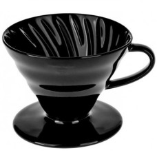 Керамический Пуровер Hario V60 02 Tetsu Kasuya Model Черный, 176-65866