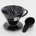 Керамический Пуровер Hario V60 02 Tetsu Kasuya Model Черный, 176-65866