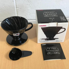 Керамический Пуровер Hario V60 02 Tetsu Kasuya Model Черный, 176-65866