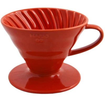 Керамический Пуровер Hario V60 02 Красный, 176-65868