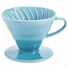 Керамический Пуровер Hario V60 02 Голубой, 176-65869