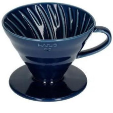 Керамический Пуровер Hario V60 02 Indigo Blue Cиний, 176-65870