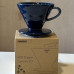 Керамический Пуровер Hario V60 02 Indigo Blue Cиний, 176-65870