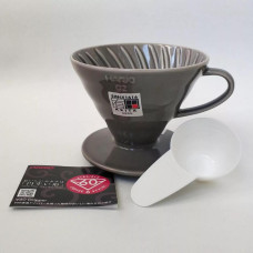 Керамический Пуровер Hario V60 02 Серый, 176-65871