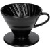 Керамический Пуровер Hario V60 02 Matte Black черный, 176-65873
