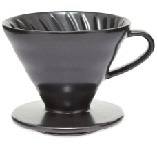 Керамический Пуровер Hario V60 02 Matte Black черный, 176-65873