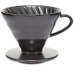 Керамический Пуровер Hario V60 02 Matte Black черный, 176-65873