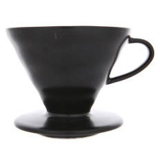 Керамический Пуровер Hario V60 02 Matte Black черный, 176-65873