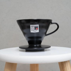 Керамический Пуровер Hario V60 02 Matte Black черный, 176-65873