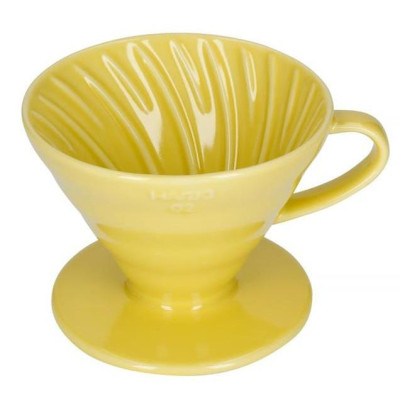 Керамический Пуровер Hario V60 02 Yellow Желтый, 176-65875