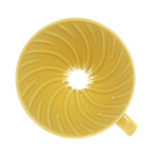 Керамический Пуровер Hario V60 02 Yellow Желтый, 176-65875
