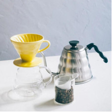 Керамический Пуровер Hario V60 02 Yellow Желтый, 176-65875