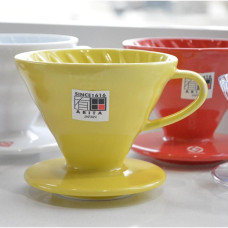 Керамический Пуровер Hario V60 02 Yellow Желтый, 176-65875