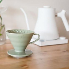 Керамический Пуровер Hario V60 02 Зеленый, 176-65876