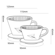 Пуровер Sector Coffee Dripper MHW-3Bomber 101, 176-65885