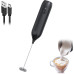 Капучинатор аккумуляторный Milk Frother Black Вспениватель на подставке, 174-65914