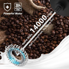 Вспениватель молока MF-05 Сopper Black миксер капучинатор электрический, 174-65928