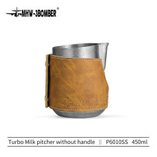 Питчер Silver 450 мл MHW-3bomber Turbo без ручки, кожаный чехол, 175-65934