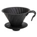 Металлический Пуровер Hario V60 02 Черный, 176-65973