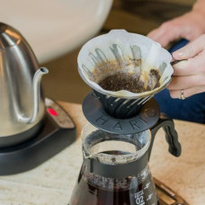 Металлический Пуровер Hario V60 02 Черный, 176-65973