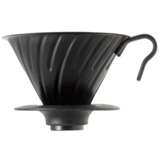 Металлический Пуровер Hario V60 02 Черный, 176-65973