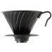 Металлический Пуровер Hario V60 02 Черный, 176-65973