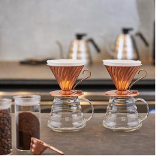 Медный пуровер Hario V60 02 Copper, 176-65975