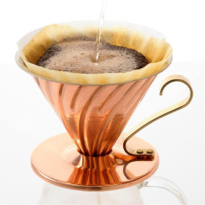 Медный пуровер Hario V60 02 Copper, 176-65975