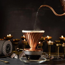 Медный пуровер Hario V60 02 Copper, 176-65975