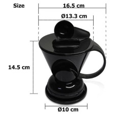 Пуровер Miler L'chaim Immersion Pourover Black, 176-65986