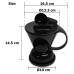 Пуровер Miler L'chaim Immersion Pourover Black, 176-65986