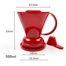Пуровер Miler L'chaim Immersion Pourover Red, 176-65988