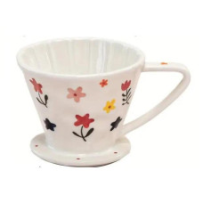 Пуровер Floral Coffee Керамическая воронка для кофе, 176-65989