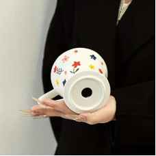 Пуровер Floral Coffee Керамическая воронка для кофе, 176-65989