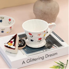 Пуровер Floral Coffee Керамическая воронка для кофе, 176-65989
