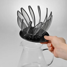 Пуровер Hario V60 SUIREN Dripper Black, 176-66003