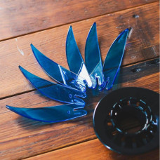 Комлект ребер Hario V60 Suiren Dripper Ribs 6 шт. Blue, 176-66004